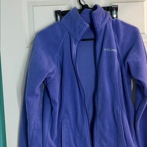 Columbia Purple Fleece Jacket